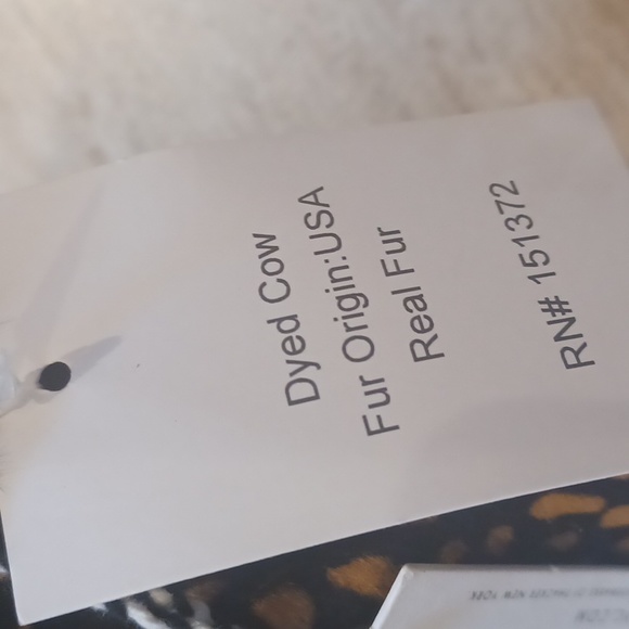 NWT THACKER New York Caramel Spotted Dyed Cow Fur Versatile Kara Crossbody Bag - Picture 4 of 13